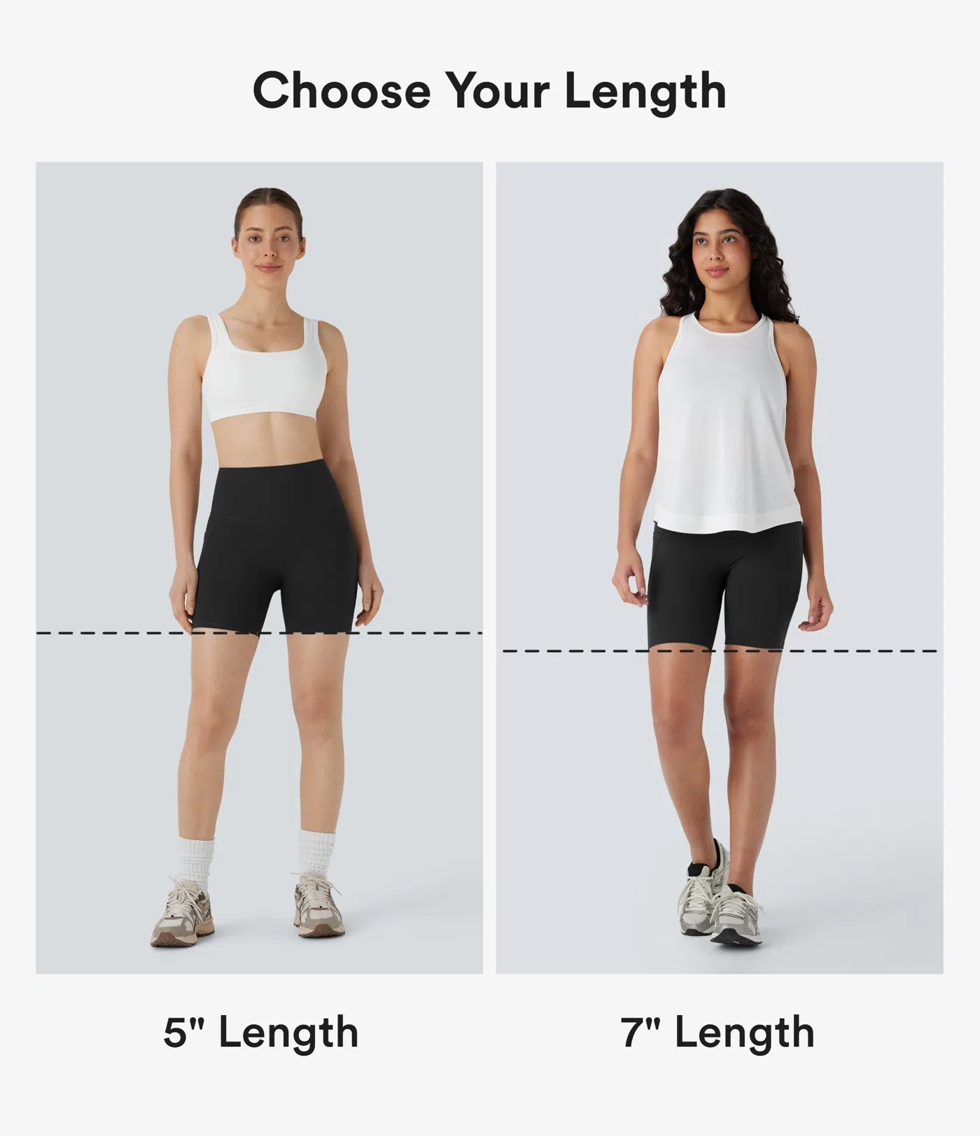 PURE-YOGA UltraSculpt™ SoCinched High Waisted Butt Lifting Tummy Control Side Pocket Shaping Training Biker Shorts 5'' - PURE-YOGA