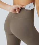 SoCinched High Waisted Butt Lifting Tummy Control Multiple Pockets 7/8 Workout UltraSculpt Leggings - PURE-YOGA