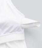 Softlyzero™ Airy Halter Backless Draped Cool Touch Yoga Sports Top-UPF50+ - PURE-YOGA