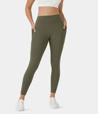 Softlyzero™ High Waisted Deep Side Pocket Yoga Leggings-UPF50+ - PURE-YOGA