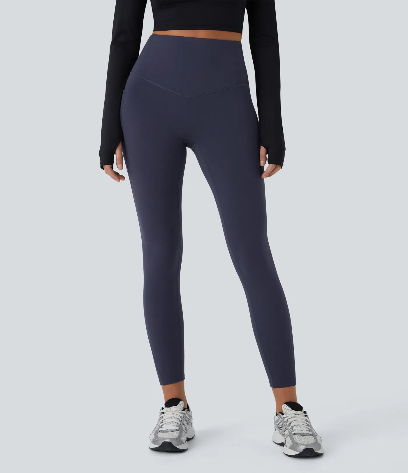 Softlyzero™ Plush Thermal High Waisted Tummy Control Side Pocket Workout Leggings - PURE-YOGA