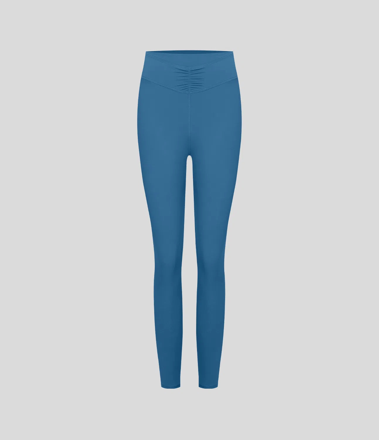 Pure-Yoga UltraSculpt™ High Waisted Front Pocket Ruched Butt Lifting Training 7/8 Leggings - PURE-YOGA