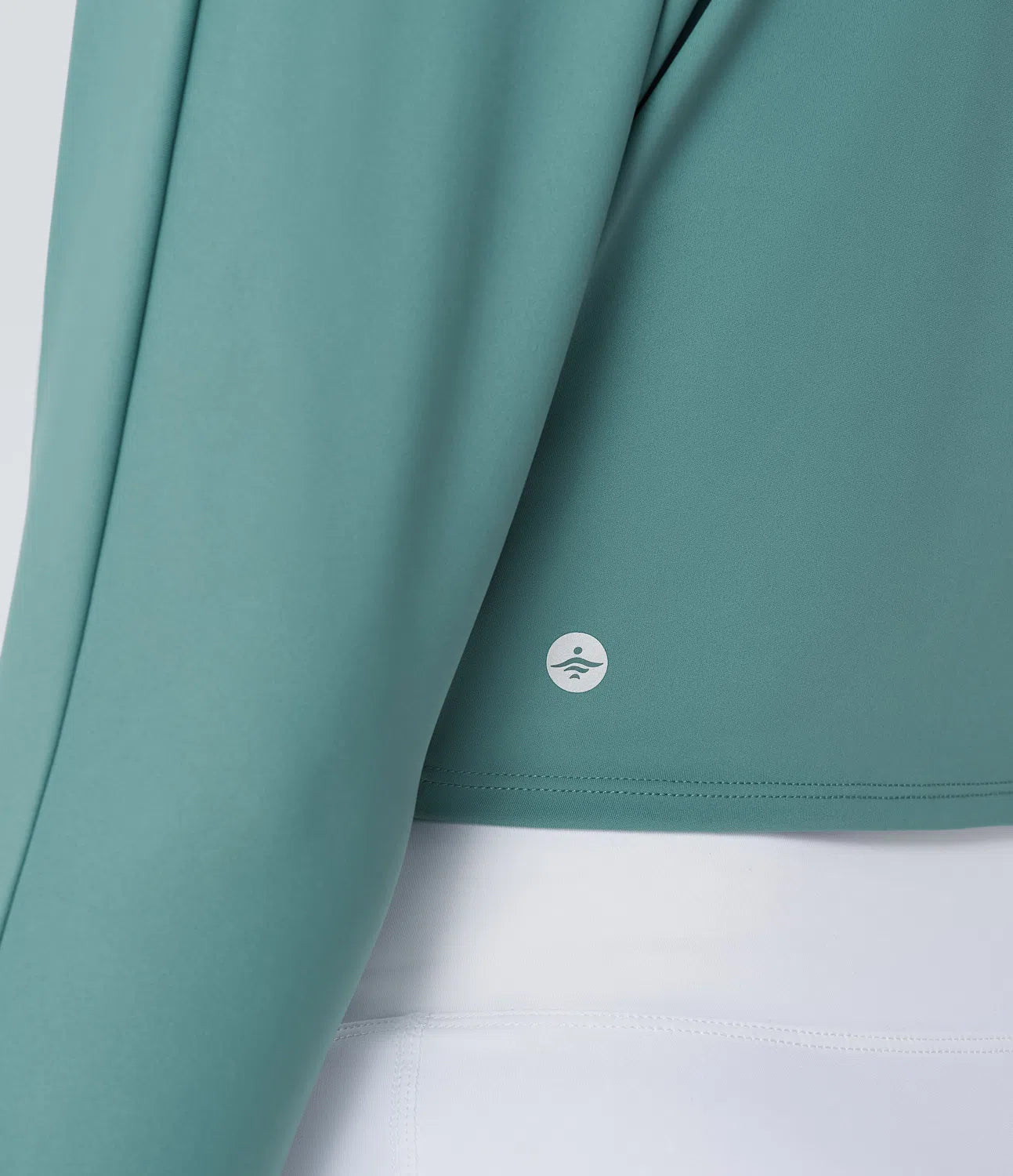 Softlyzero™ Airy Cut Out Thumb Hole Tie Front Cool Touch Yoga Sports Top-UPF50+ - PURE-YOGA