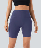 Softlyzero™ High Waisted Double Pockets Yoga Biker Shorts 7''-UPF50+ - PURE-YOGA