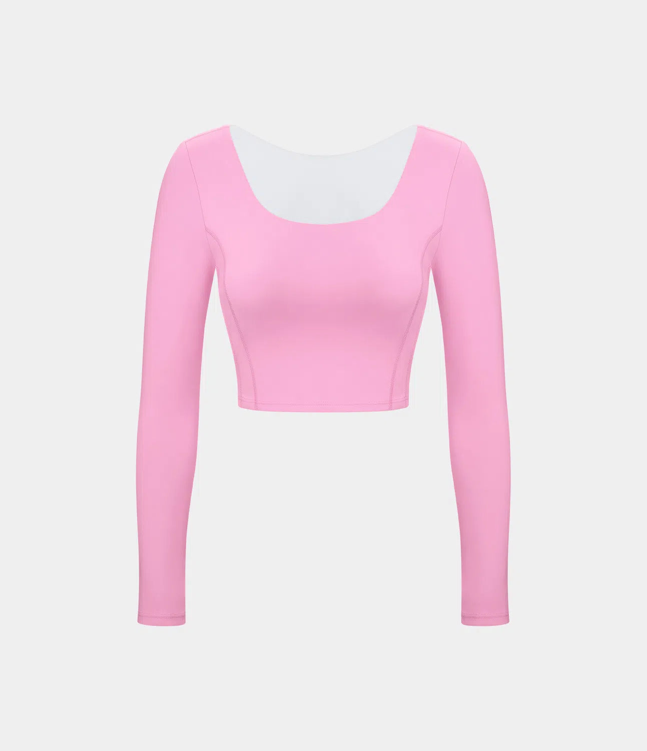 Softlyzero™ Plush Long Sleeve Adjustable Buckle Cropped Yoga Sports Top - PURE-YOGA