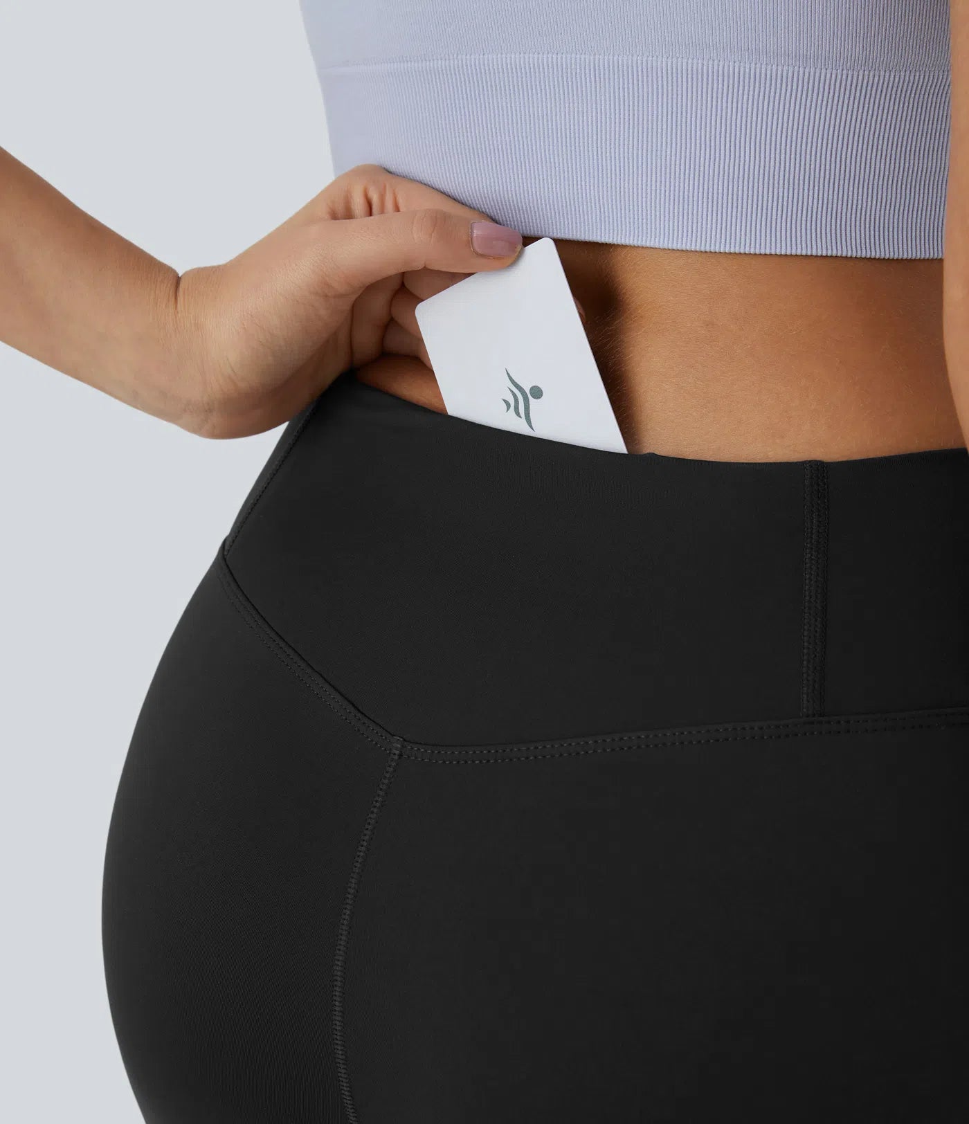 Softlyzero™ Plush Thermal Crossover High Waisted Back Pocket Super Flare Leggings - PURE-YOGA