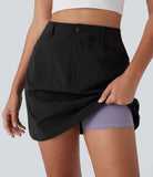 Pure-Yoga UltraSculpt™ Mid Rise Yoga Leak Protection Biker Shorts 4'' - PURE-YOGA