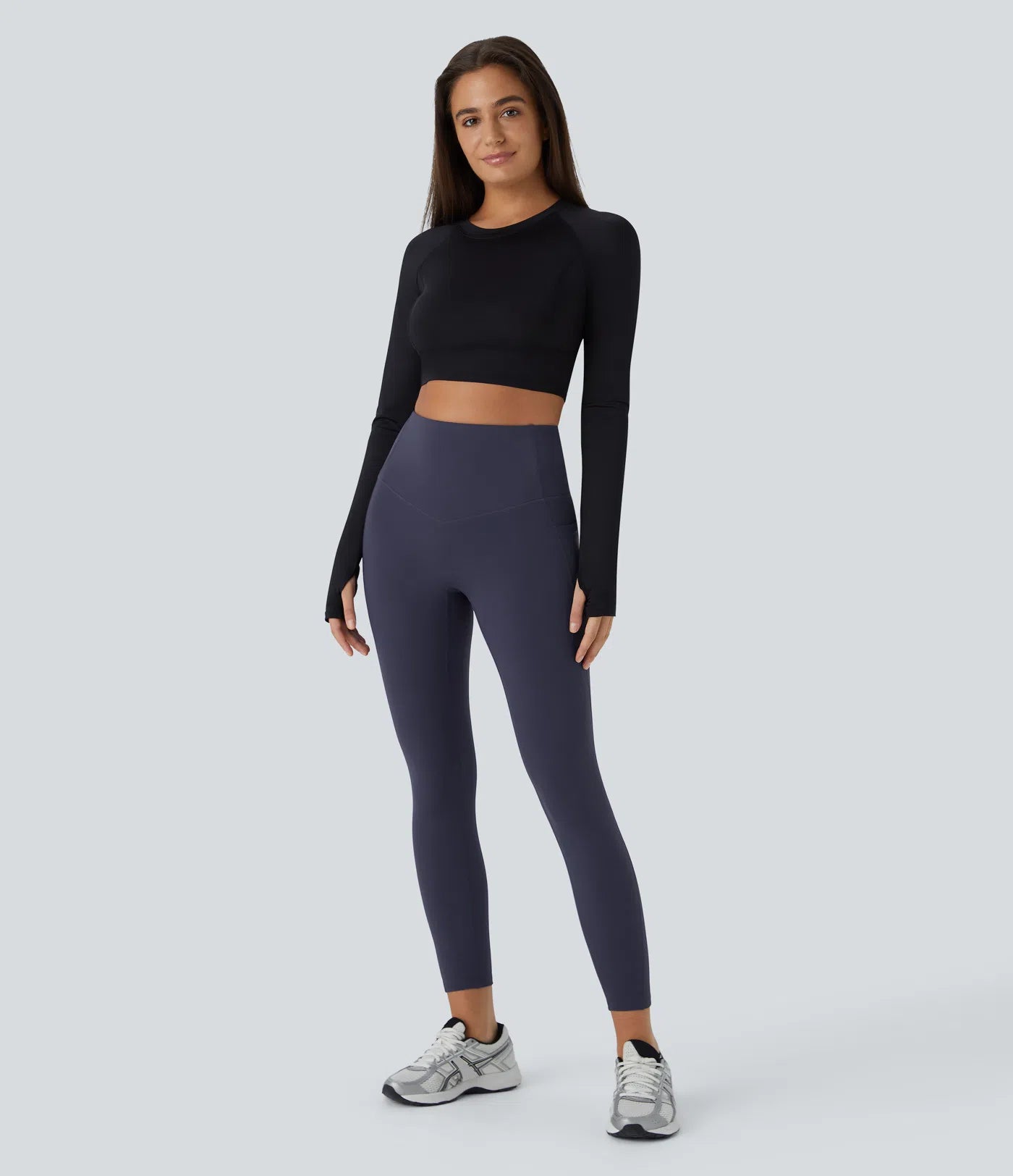 Softlyzero™ Plush Thermal High Waisted Tummy Control Side Pocket Workout Leggings - PURE-YOGA
